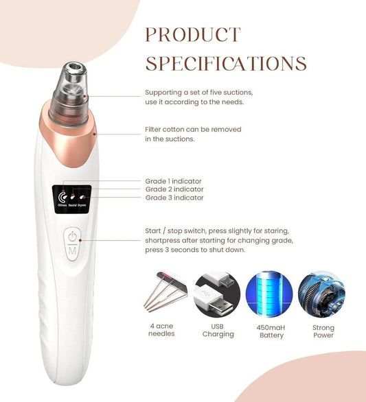 DermaSuction Pore cleaner-Deep Clean and Clean Skin