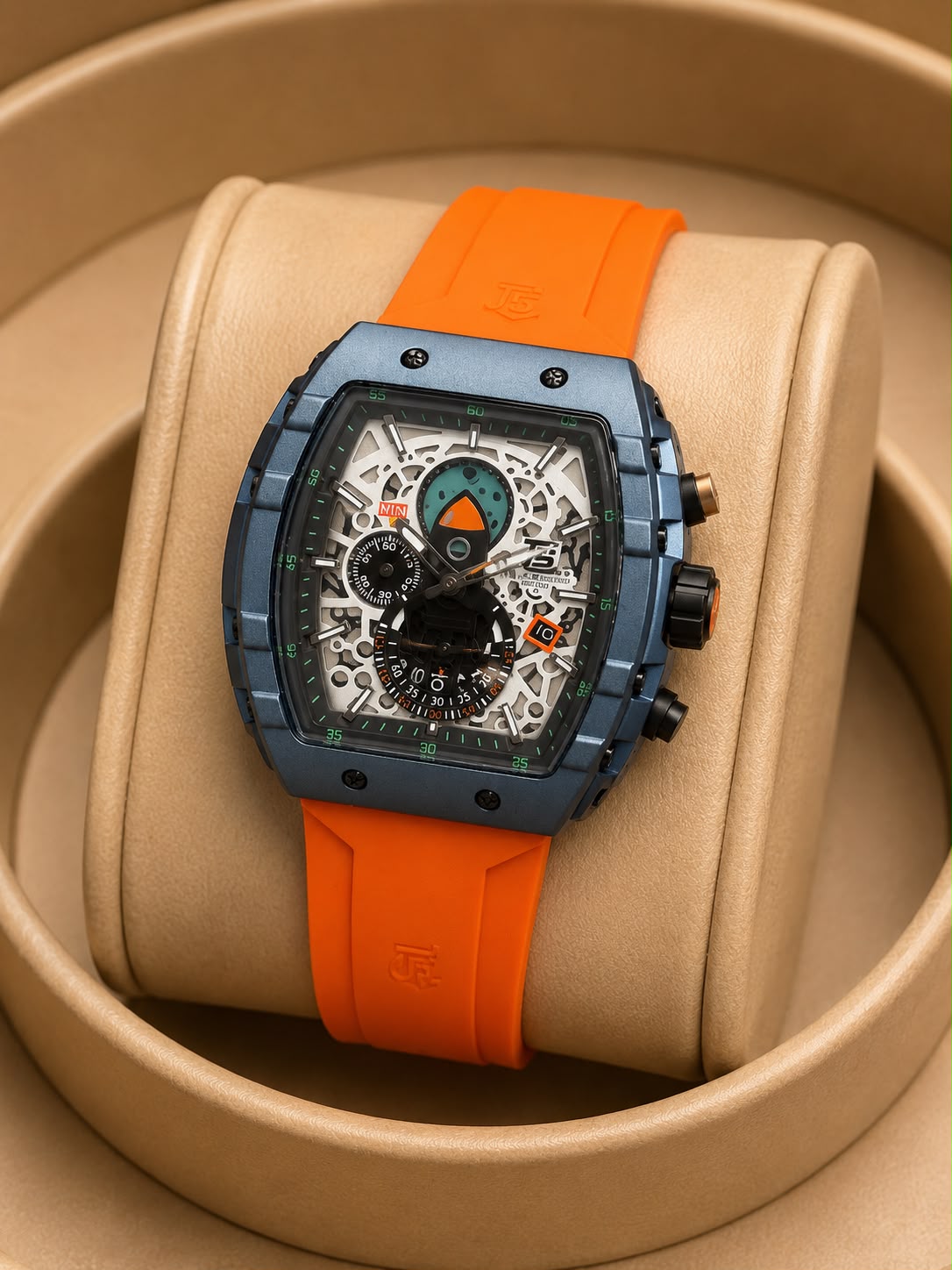 Men Luxury Skeleton watch limited Edition free Delivery COD