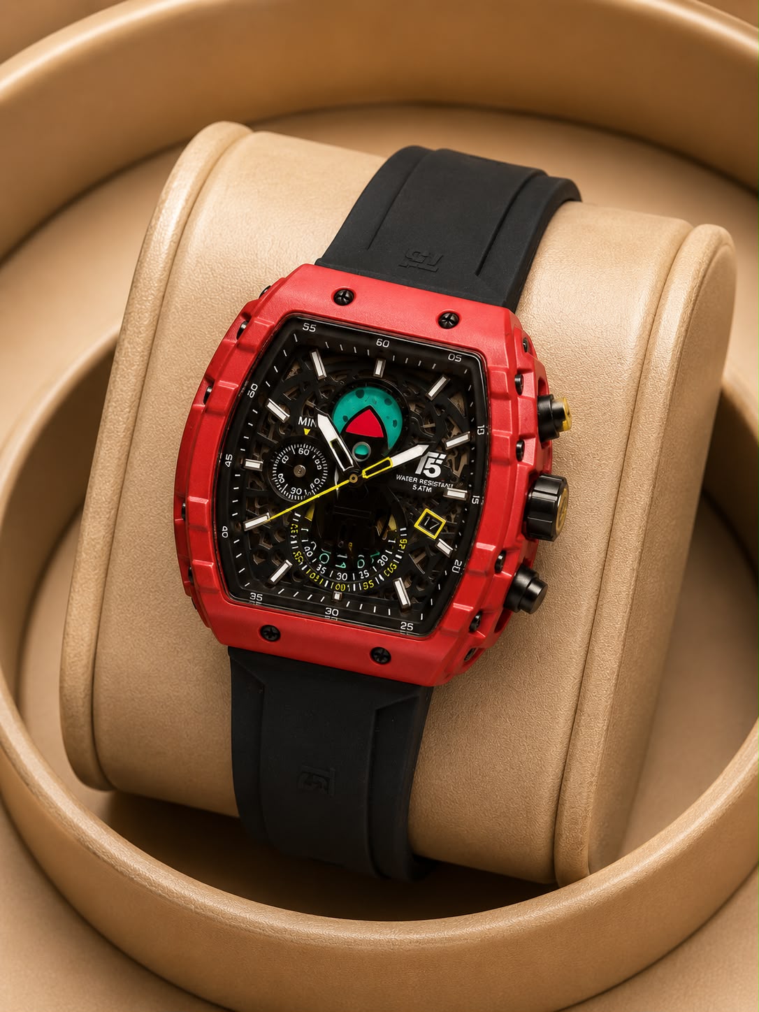 Men Luxury Skeleton watch limited Edition free Delivery COD