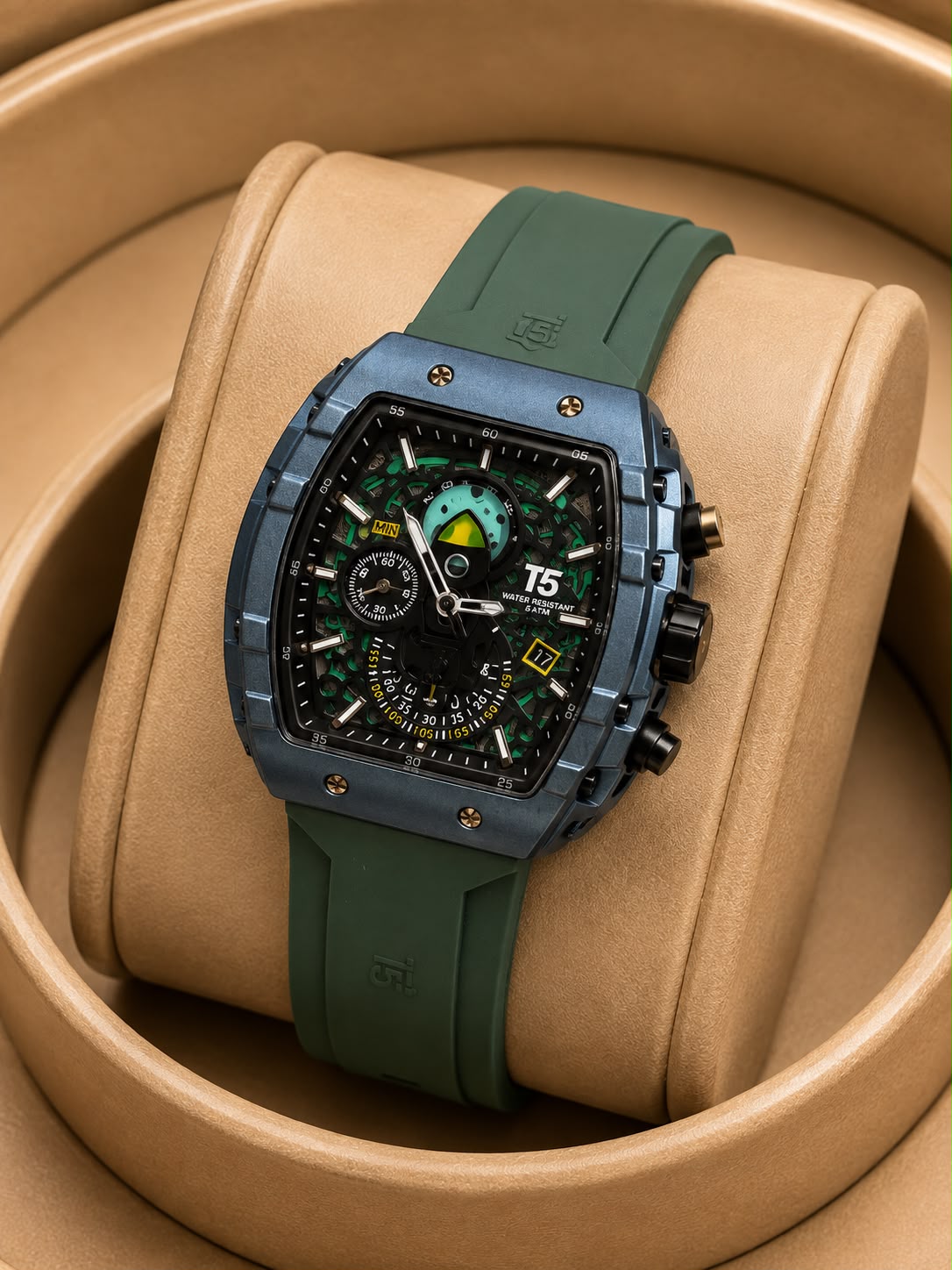 Men Luxury Skeleton watch limited Edition free Delivery COD