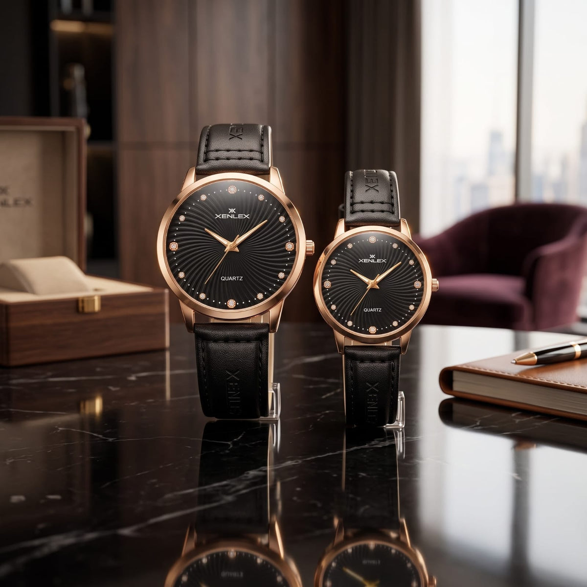 XENLEX Couple Collection – Two Hearts, One Time ⌚❤️